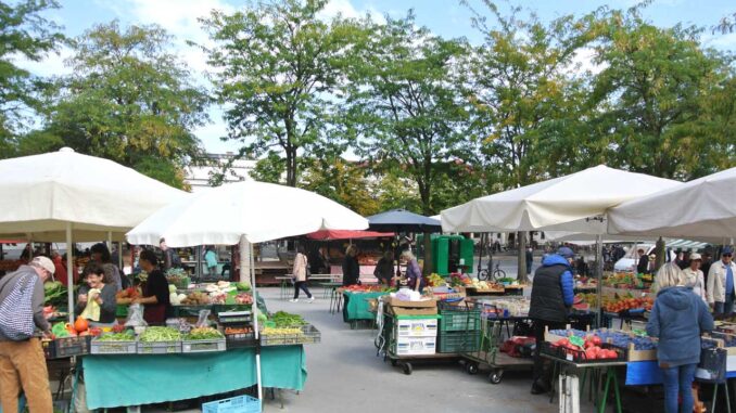 Am Zentralmarkt in Ljubljana / Laibach, Slowenien - goodstuff AlpeAdria