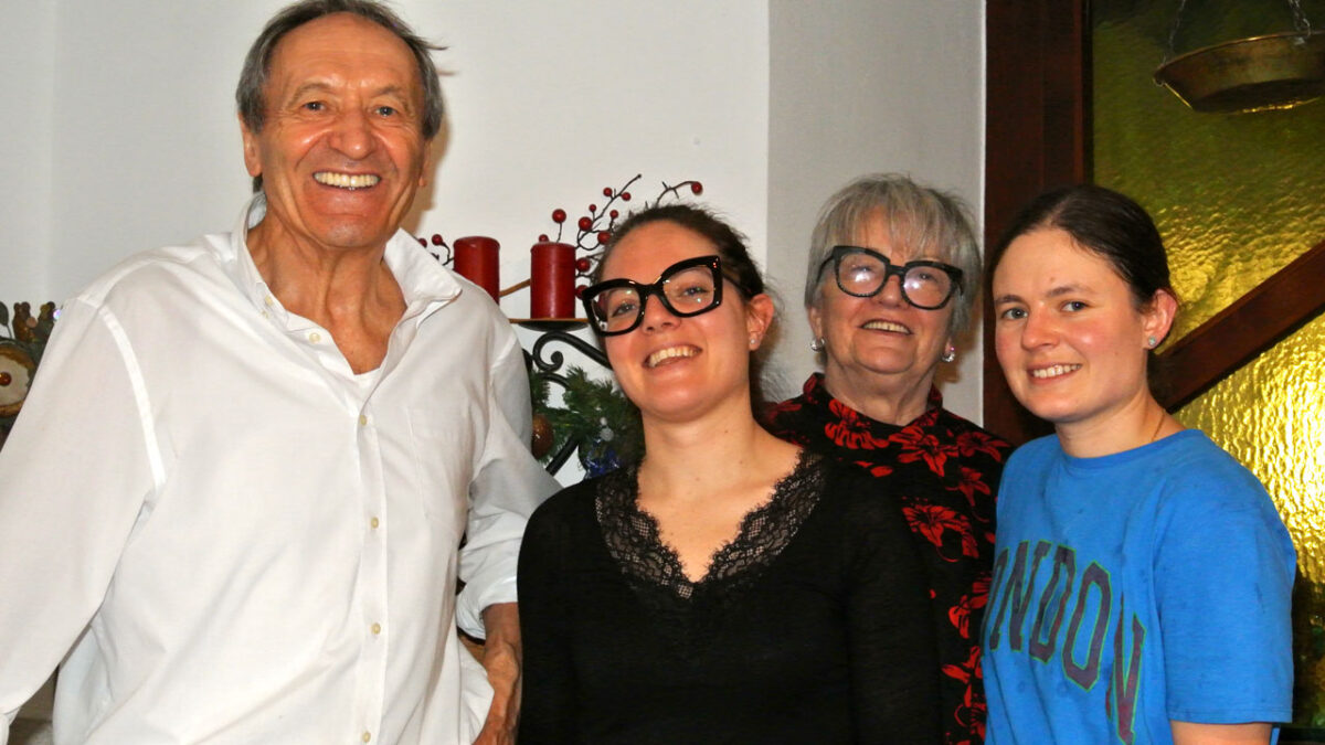 Diego, Silvia, Antonietta und Sara - das Team - goodstuff AlpeAdria