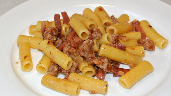 Pasta Salsicce e Speck - goodstuff AlpeAdria